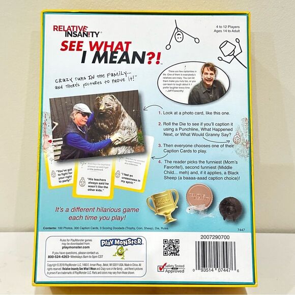 🩷3/$15🩷 See What I Mean card game - Picture 4 of 4